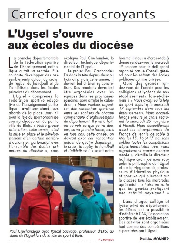 Ugsel 41 dans la Renaissance