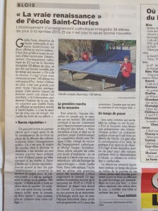 La renaissance du Loir et Cher - Ecole saint-Charles de Blois